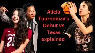 Alicia Tournebize South Carolina Women's Basketball Debut vs Texas What An Impact