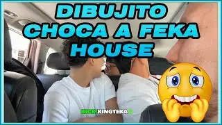 🔥😨DIBUJITO CHOCA EL CARRO DE LA FEKA HOUSE 😨🔥