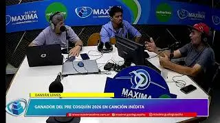 DAMIAN LEMES. Ganador del Pre Cosquín 2026 en Canción Inédita| Radio Máxima 94.5mhz. Gualeguaychú