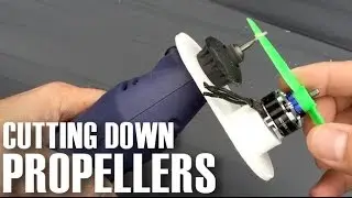 Cutting down Propellers Accurately - Bullnose