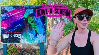 2025 Howl-O-Scream Busch Gardens 🎃 OPENING NIGHT | ALL Houses! Halloween Williamsburg Virginia