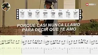 ENAMORADO TUYO de Cuarteto de Nos para GUITARRA! Aprende esta melodía para dedicar ❤
