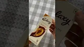 Galaxy Milk Chocolate Smooth Milk #galaxy #chocolate #milk #chocolatelover #unboxing #galaxychocolat
