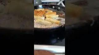 lumpia gulay fried🇨🇦🇨🇦 #food #canada 