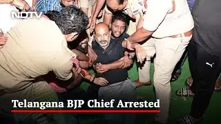 Telangana BJP Chief Arrested Ahead Of PM Modi's Visit