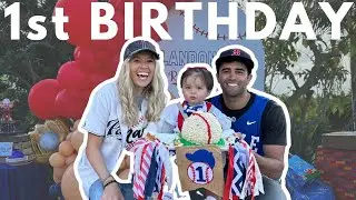 Baby First Birthday Party Ideas: Party Prep Planning an Epic Event | Rookie of the Year Theme