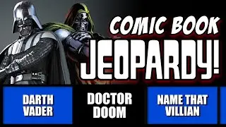 Comic Book Jeopardy! A Comic Trivia Quiz with 31 Questions on MARVEL, DC COMICS, and More!