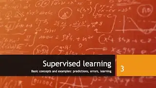 Supervised learning: basic concepts