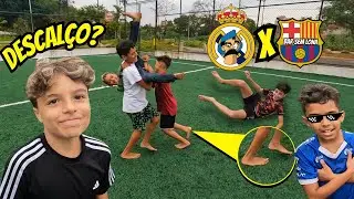 3x3 no Golzinho + Campo Reduzido! Dribles, Risadas e Gols Lindos! 😍⚽