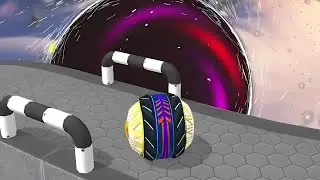 Rolling Ball Sky Escape New Update Gameplay Speedrun All Levels 1