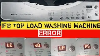 IFB TOP LOAD Washing machine error