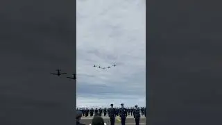 Texan aircraft conduct flypast over pilots graduation | Royal New Zealand Air Force