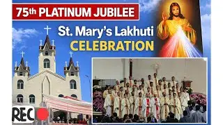 Attending Holy Mass at Lakhuti Village 75th Platinum Jubilee ✝️💒| Visiting Aunty at Yonchucho