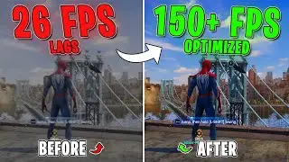 Spiderman 2 - BEST PC Settings to BOOST FPS (Fix Lags, Stutter, Black Screen)