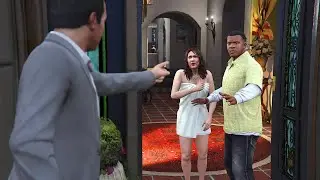 MICHAEL CATCHES HIS WIFE CHEATING |GTA 5 GAMEPLAY 😱