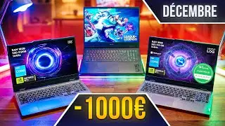 5 MEILLEURS PC PORTABLE GAMER PAS CHER DECEMBRE 2025 [-1000&euro; AMAZON]