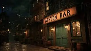 Western Bar At Night • Rainy Lofi For Slow Moments