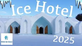 Hôtel de Glace 2025 – A Hotel Made of Ice!