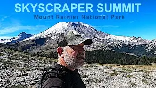 SKYSCRAPER Mountain SUMMIT (7018 ft.) / Sunrise - Mount Rainier National Park