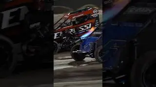 Non wing micros at Lemoore Jet Bowl. #calcup25 #micros #dirttrackracing #racing #microsprints #fyp