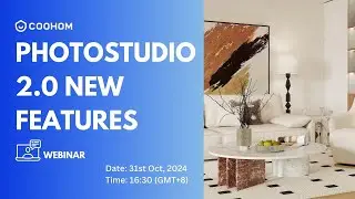 COOHOM WEBINAR/PHOTOSTUDIO 2.0 NEW FEATURES