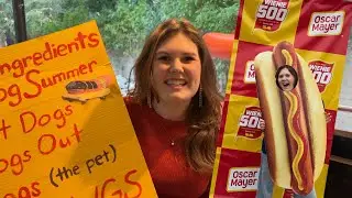 Lunchable Lauren Reporting Live for Oscar Mayer