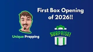 Unique Prepping's Unboxing | First Box Opening of 2026!!!