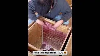 Geheimer Keller? Coole Idee f&uuml;r Tisch🤩💡🧱