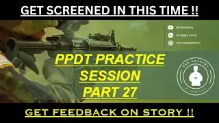 PPDT PRACTICE SESSION #27 FOR UPCOMING SSB INTERVIEW, TES SSB , CDS SSB 2023 AND 2024 #ppdtpractice