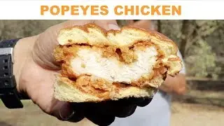 Popeyes Chicken Sandwich tastes like frog legs
