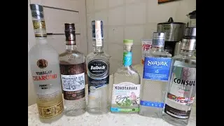 ЛУЧШАЯ ВОДКА БЕЛАРУСИ. ТОП - 6 Мой рейтинг.