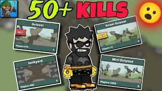 50+ kills in Mini Militia 🤯 || Mini Militia gameplay part-3