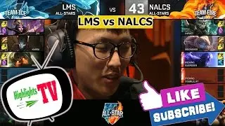 LMS vs NA LCS - 2016 All Star Event  Day 2 | Highlights TV