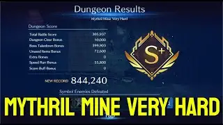 Mythril Mine Crisis Dungeon S+ Very Hard Clear - FF7 Ever Crisis
