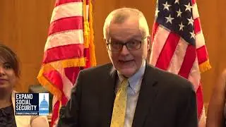 Web Phillips of NCPSSM Speaks at Expand Social Security Caucus Launch