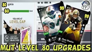 MUT Level 80! 99 Ricky Williams 99 Shazier! Free Packs & MUT Coins! | Madden 19 Ultimate Team