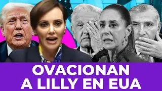 &iexcl;LA DEJ&Oacute; EN RID&Iacute;CULO! Lilly T&eacute;llez despedaza a Sheinbaum desde Washington: 