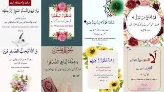 Powerful💪 consoling ayaats✨💖| To erase emotional pain 💫💝| خوشخبری والی آیات 📿#viral 