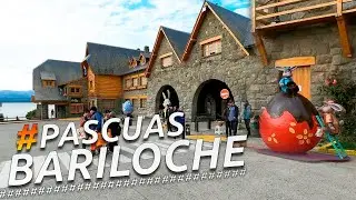 Recorriendo BARILOCHE en PASCUAS I PATAGONIA I RIO NEGRO I ARGENTINA I 4K Walking Tour VLOG