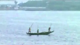 Fishing at Ennore Creek