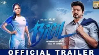 Bigil Official Trailer/ Vijay , Nayanthara /October Release