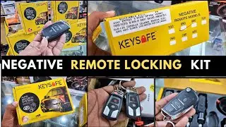 keySafe Car Negative Central Locking kit and Smart Security Kit Unboxing Review 62687 77684