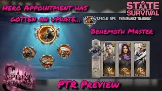 NEW Hero Appointment | Behemoth Master | State of Surival | Pink Venom