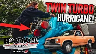 Dodge подарил мне TWIN TURBO HURRICRATE для Roadkill Nights 2024!