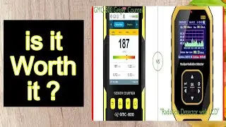 Review- GMC-800 Geiger Counter vs Radiation Detector with LCD