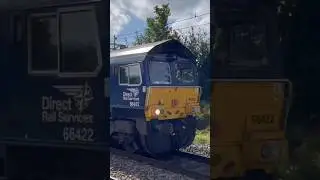 DRS 66422 passes Acton Bridge with a 2 Tone!!