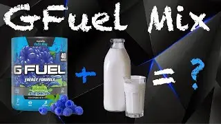 GFuel Mix: Sour Blue Chug Rug and Milk (Taste Test)