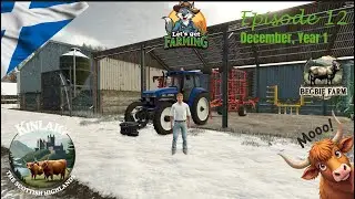 Let's Get Farming | Kinlaig, Highlands Fishing | EP12 - Road Salting & Pregnant Cows | FS25