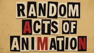Random Acts of Animation is live and making paper cutout backgrounds!