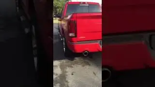 2014 RAM 1500 WITH A CHERRY BOMB GLASSPACK
